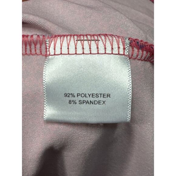 Peter Millar Summer Comfort Men's Short Sleeve Pink Geo Print Polo Shirt - M - Picture 5 of 5